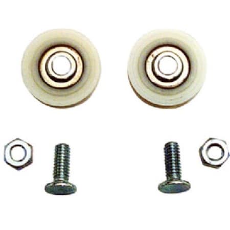 Prime-Line Prime Line 1324 1.25 in. Sliding Glass Door Bottom Roller; 2 Pack 657718